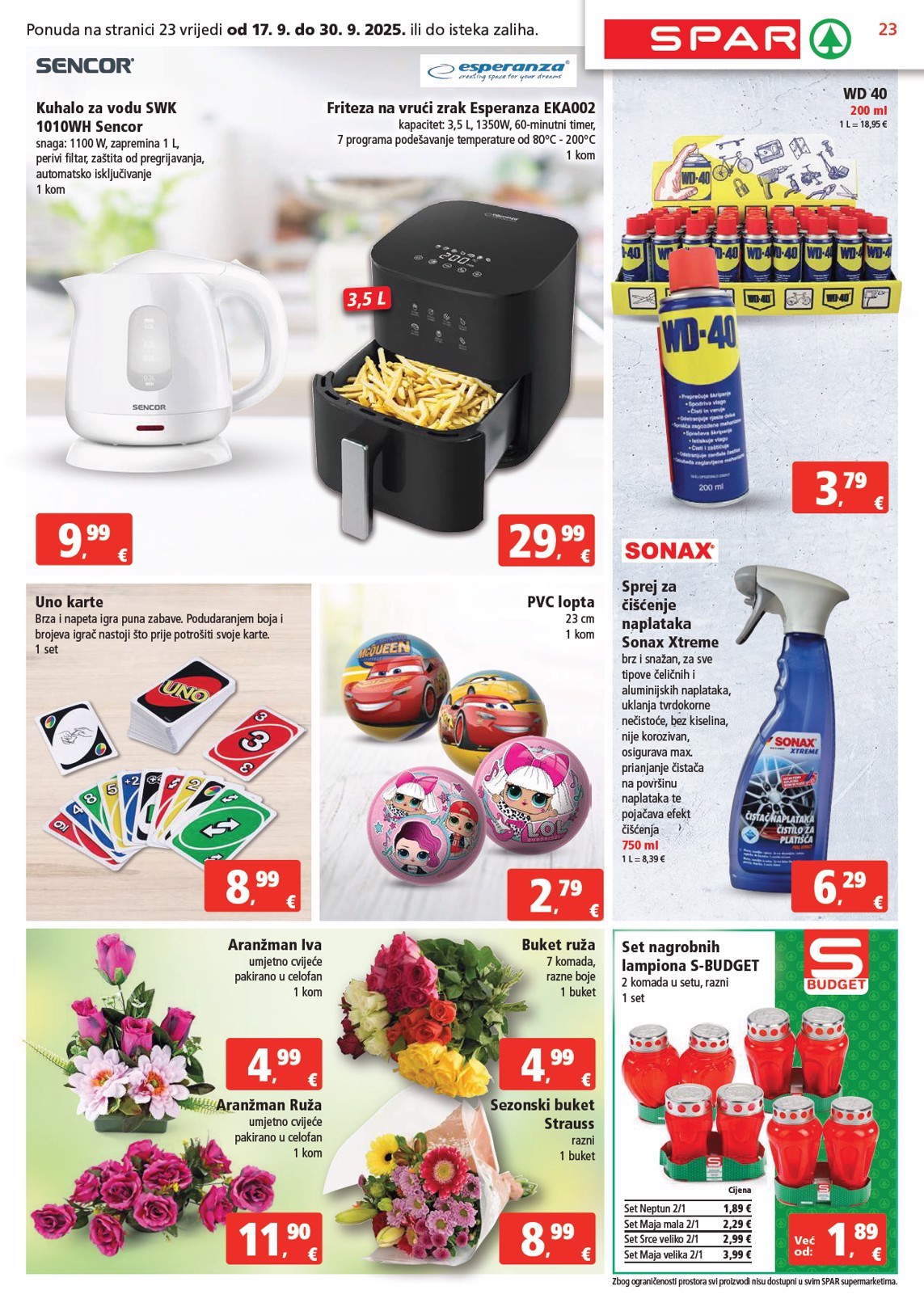 spar - Prelistajte katalog SPAR, vrijedi od 17.09. do 23.09. - page: 23