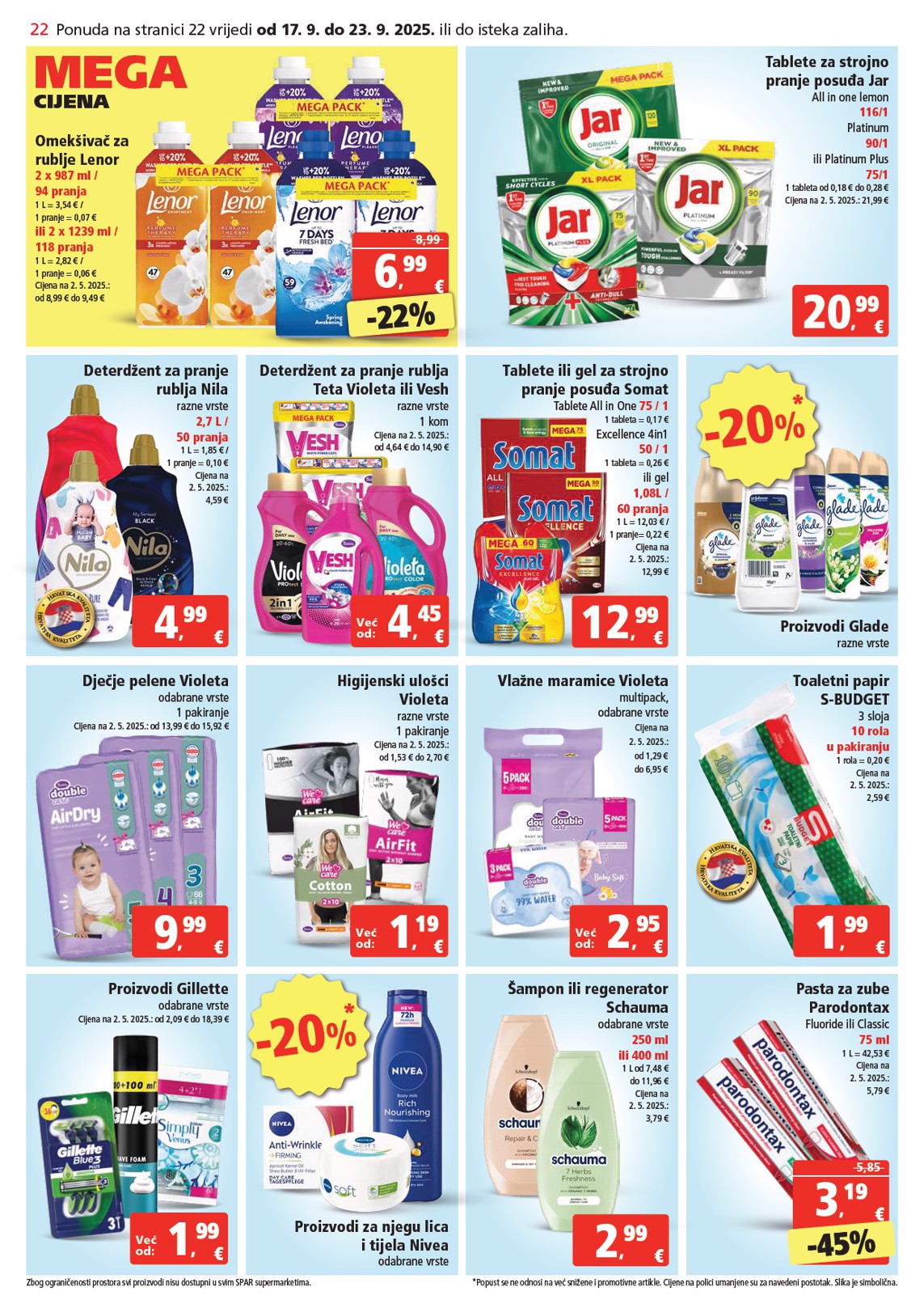 spar - Prelistajte katalog SPAR, vrijedi od 17.09. do 23.09. - page: 22