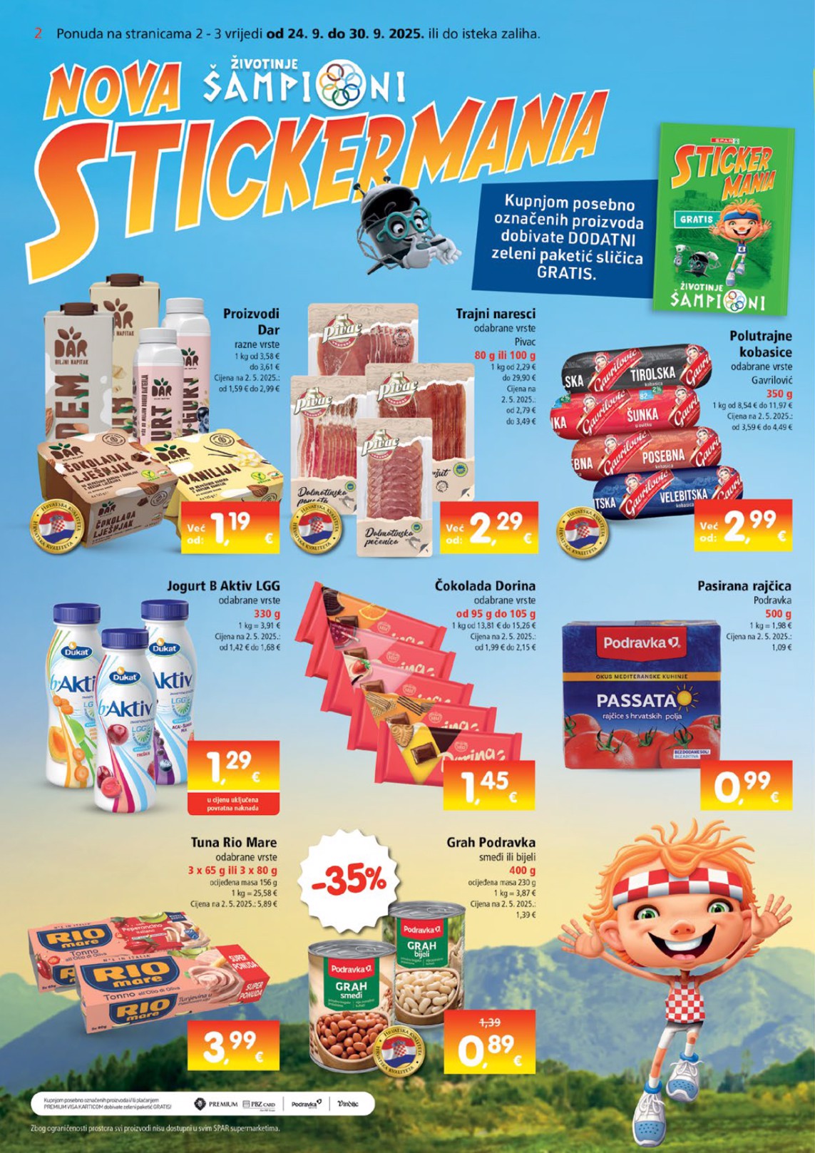 spar - Prelistajte katalog SPAR, vrijedi od 24.09. do 30.09. - page: 2