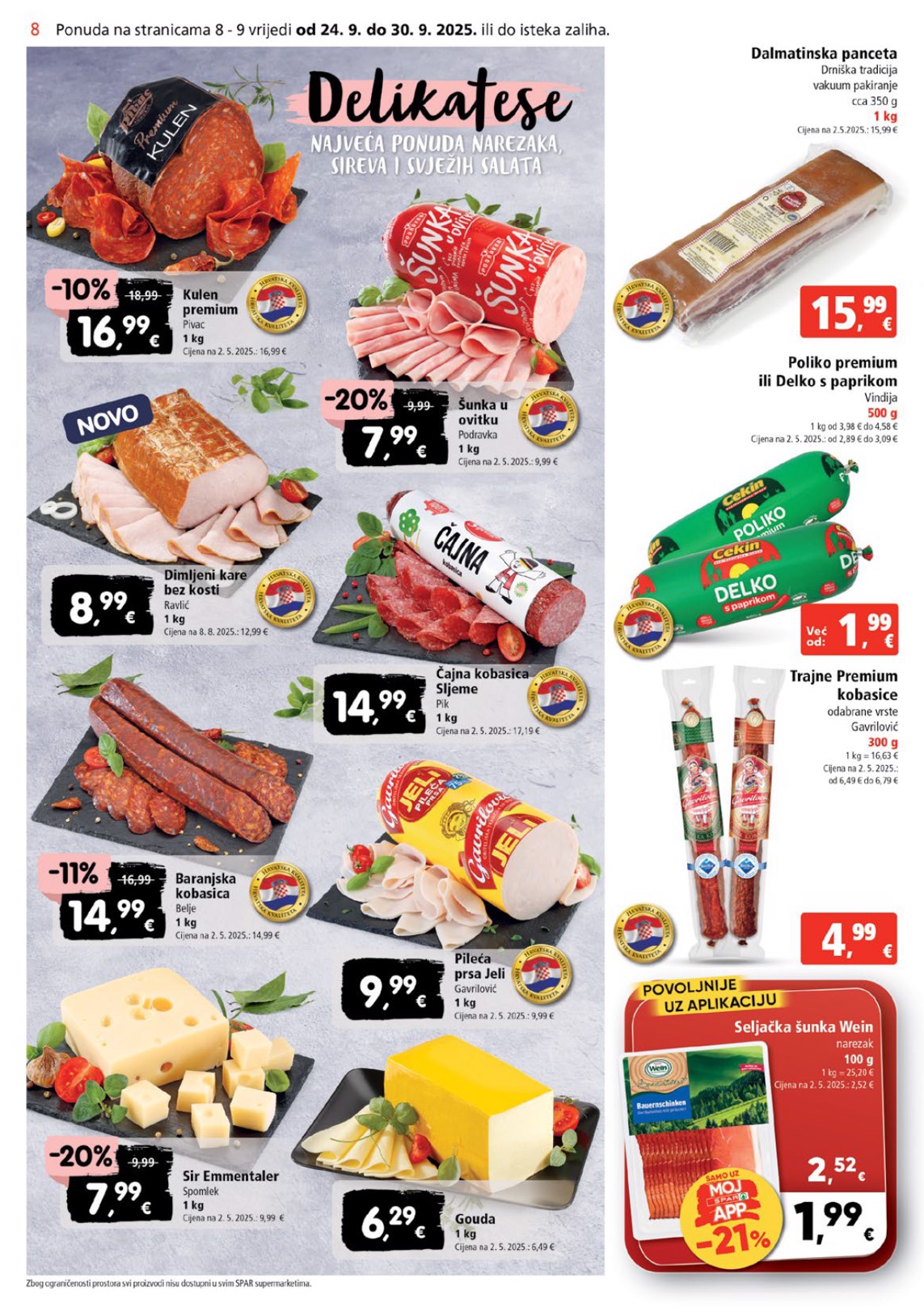 spar - Prelistajte katalog SPAR, vrijedi od 24.09. do 30.09. - page: 8