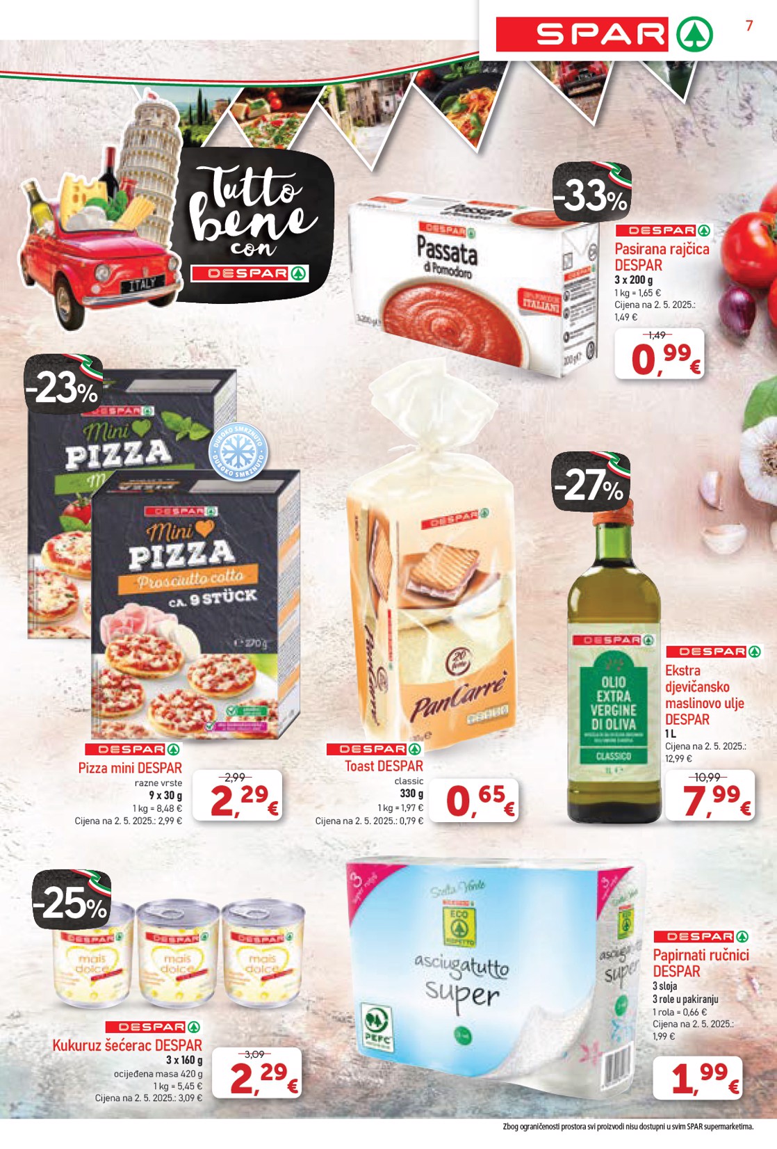 spar - Prelistajte katalog SPAR, vrijedi od 01.10. do 07.10. - page: 7