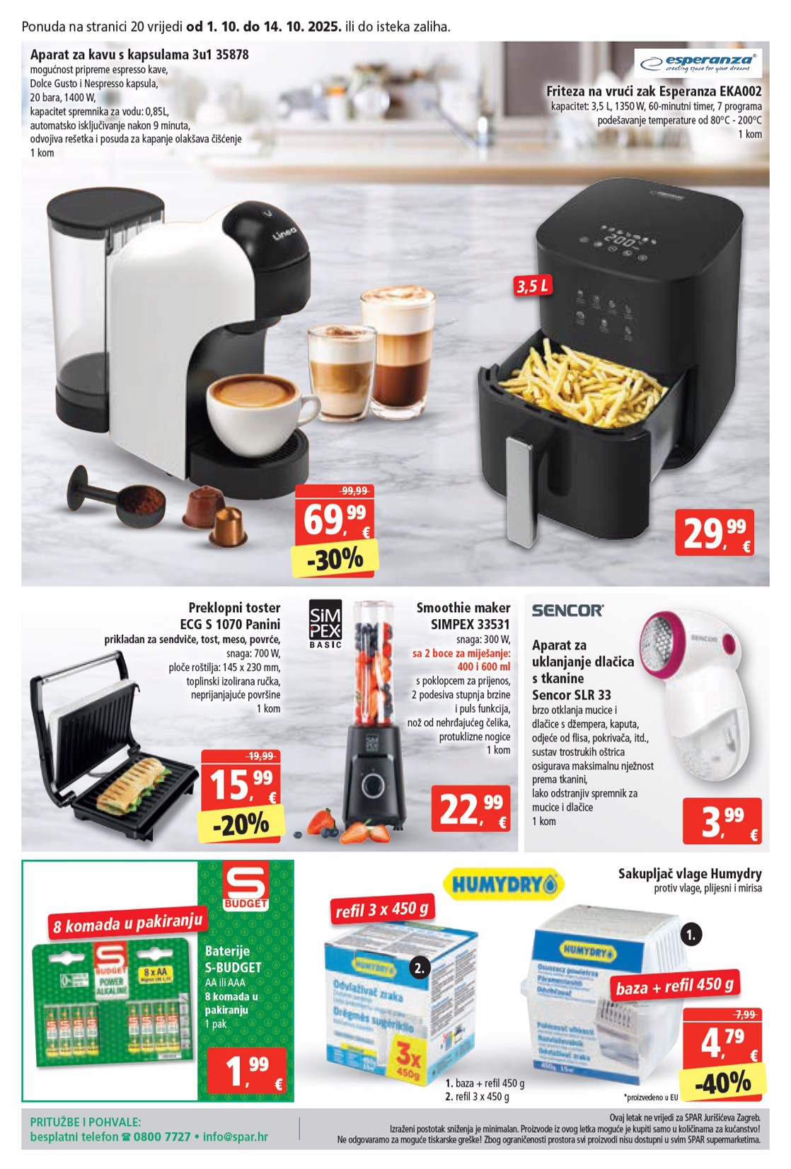 spar - Prelistajte katalog SPAR, vrijedi od 01.10. do 07.10. - page: 20