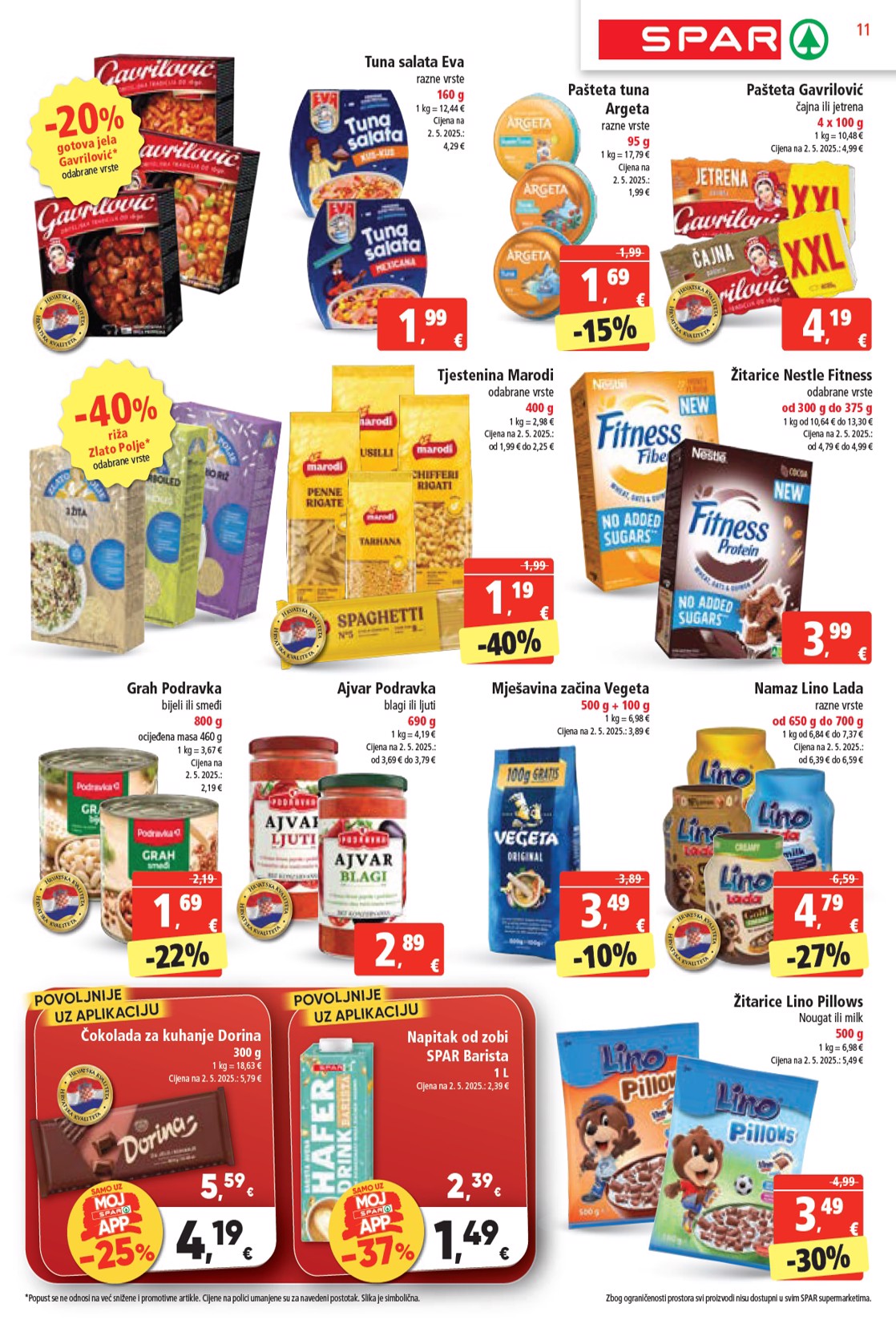 spar - Prelistajte katalog SPAR, vrijedi od 01.10. do 07.10. - page: 11