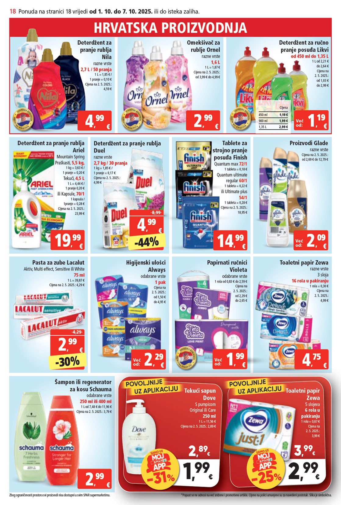 spar - Prelistajte katalog SPAR, vrijedi od 01.10. do 07.10. - page: 18