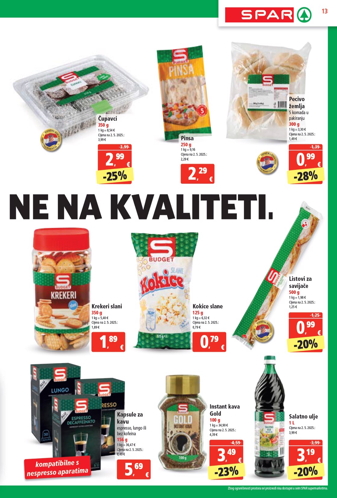 spar - Prelistajte katalog SPAR, vrijedi od 01.10. do 07.10. - page: 13