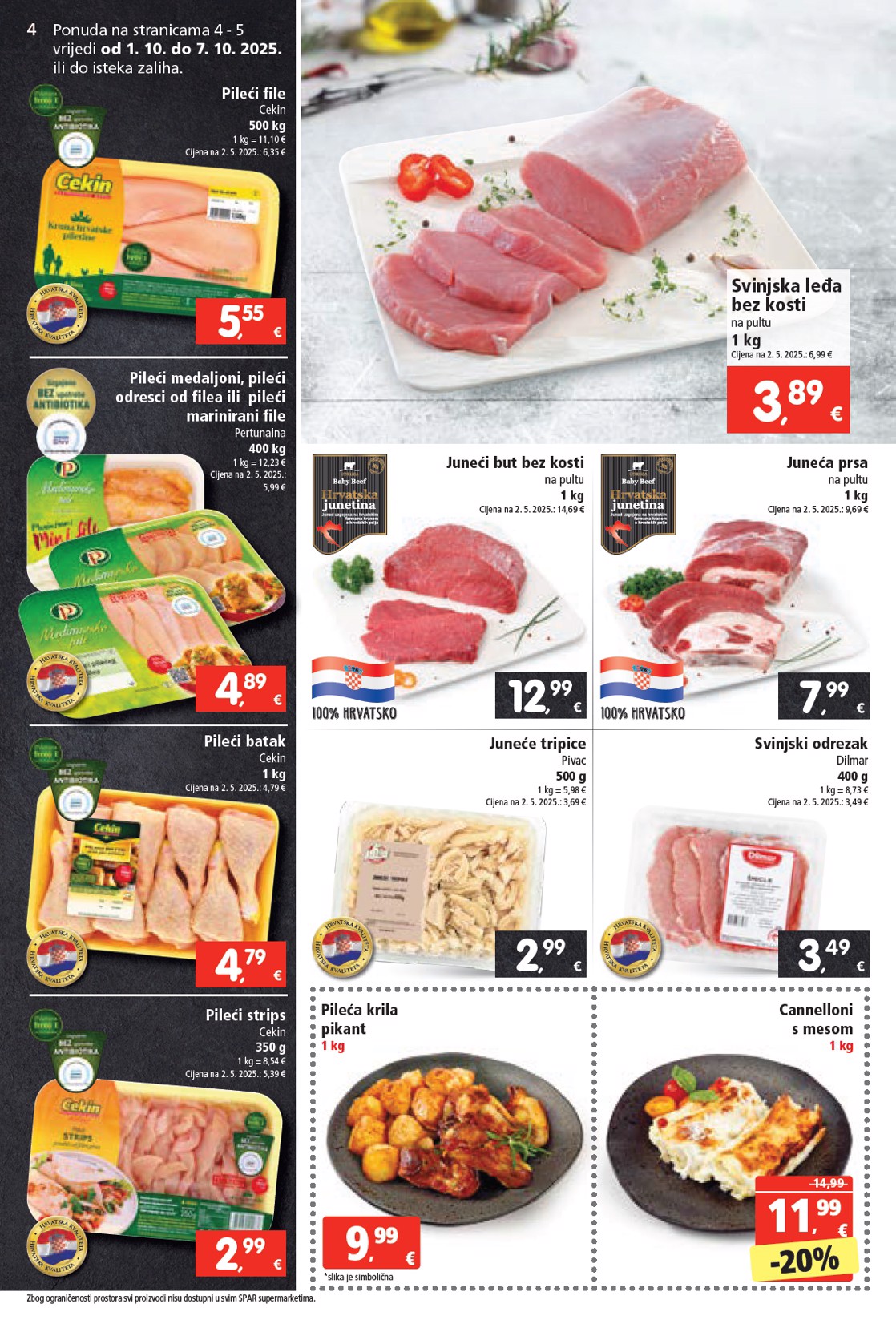 spar - Prelistajte katalog SPAR, vrijedi od 01.10. do 07.10. - page: 4