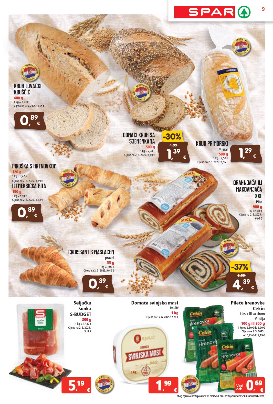 spar - Prelistajte katalog SPAR, vrijedi od 01.10. do 07.10. - page: 9