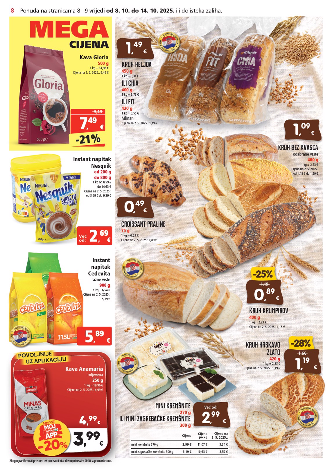 spar - Prelistajte katalog SPAR, vrijedi od 08.10. do 14.10. - page: 8