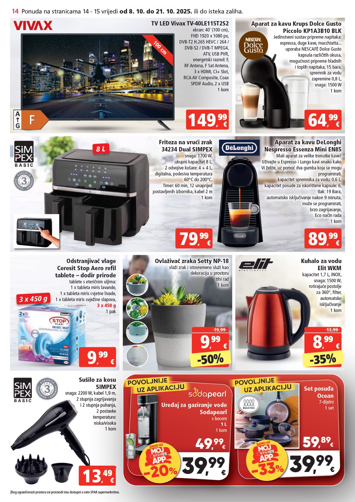 spar - Prelistajte katalog SPAR, vrijedi od 08.10. do 14.10. - page: 14