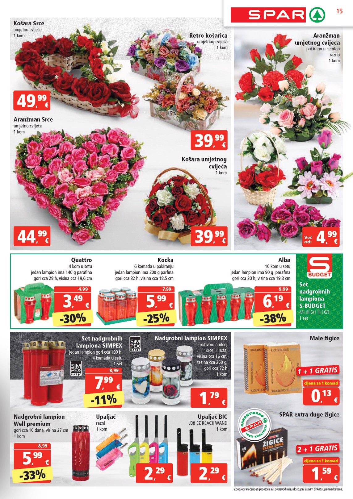 spar - Prelistajte katalog SPAR, vrijedi od 08.10. do 14.10. - page: 15