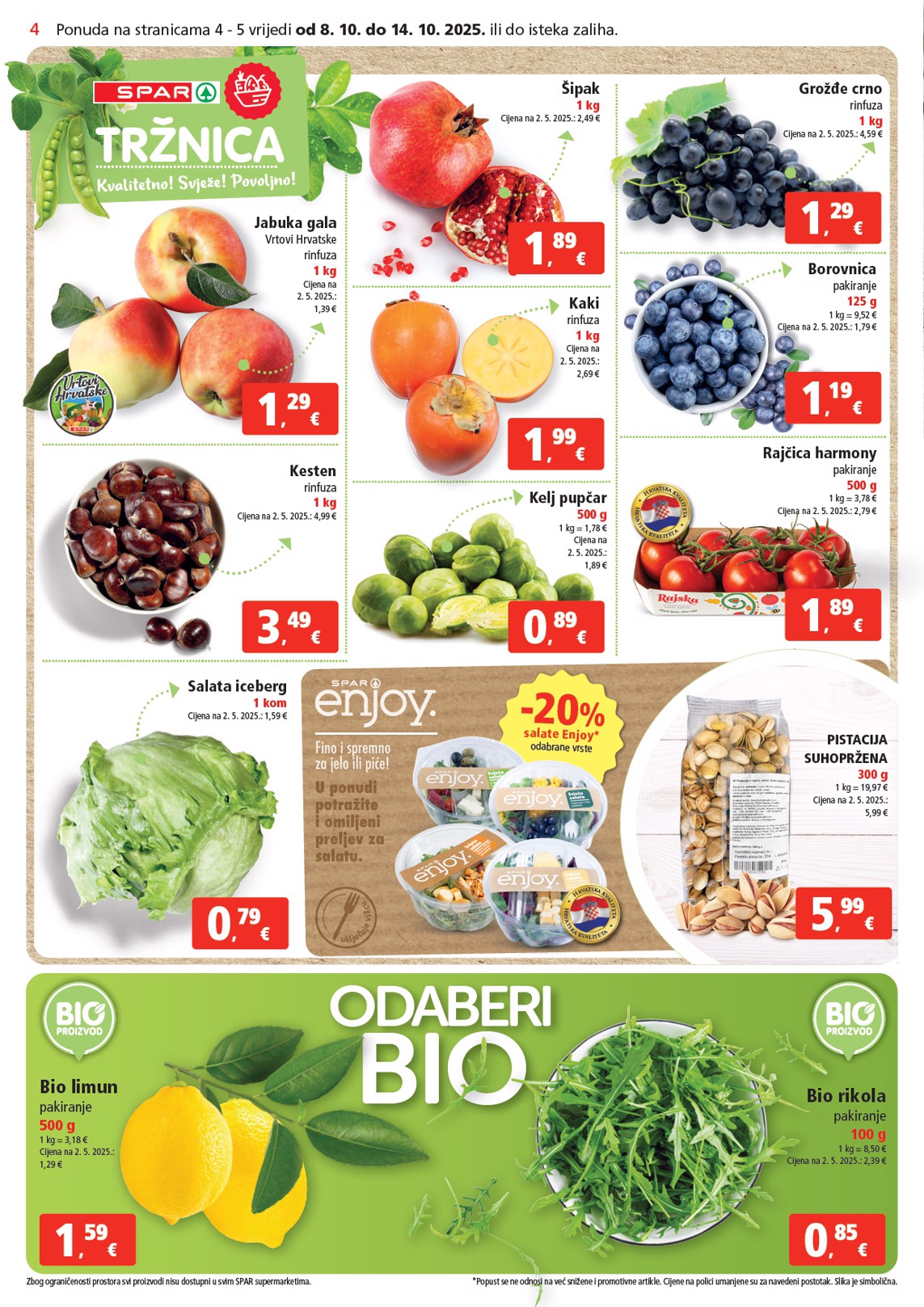 spar - Prelistajte katalog SPAR, vrijedi od 08.10. do 14.10. - page: 4