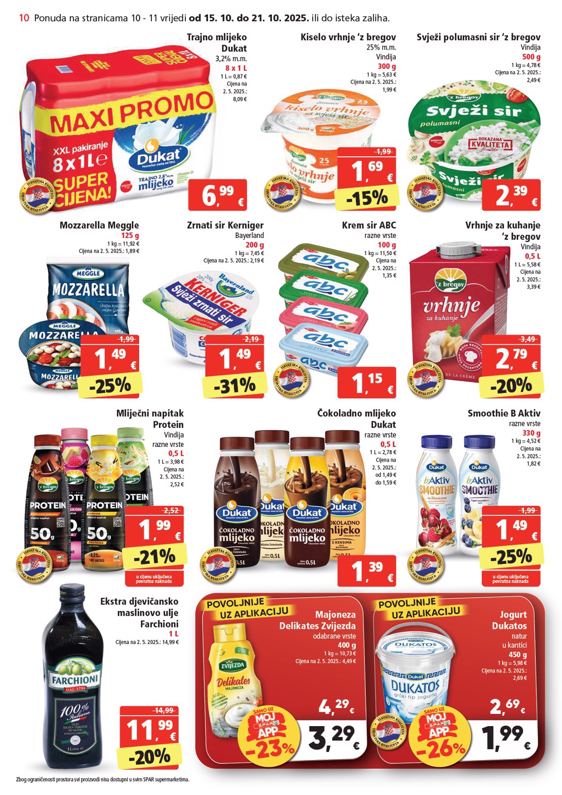 spar - Prelistajte katalog SPAR, vrijedi od 15.10. do 21.10. - page: 10