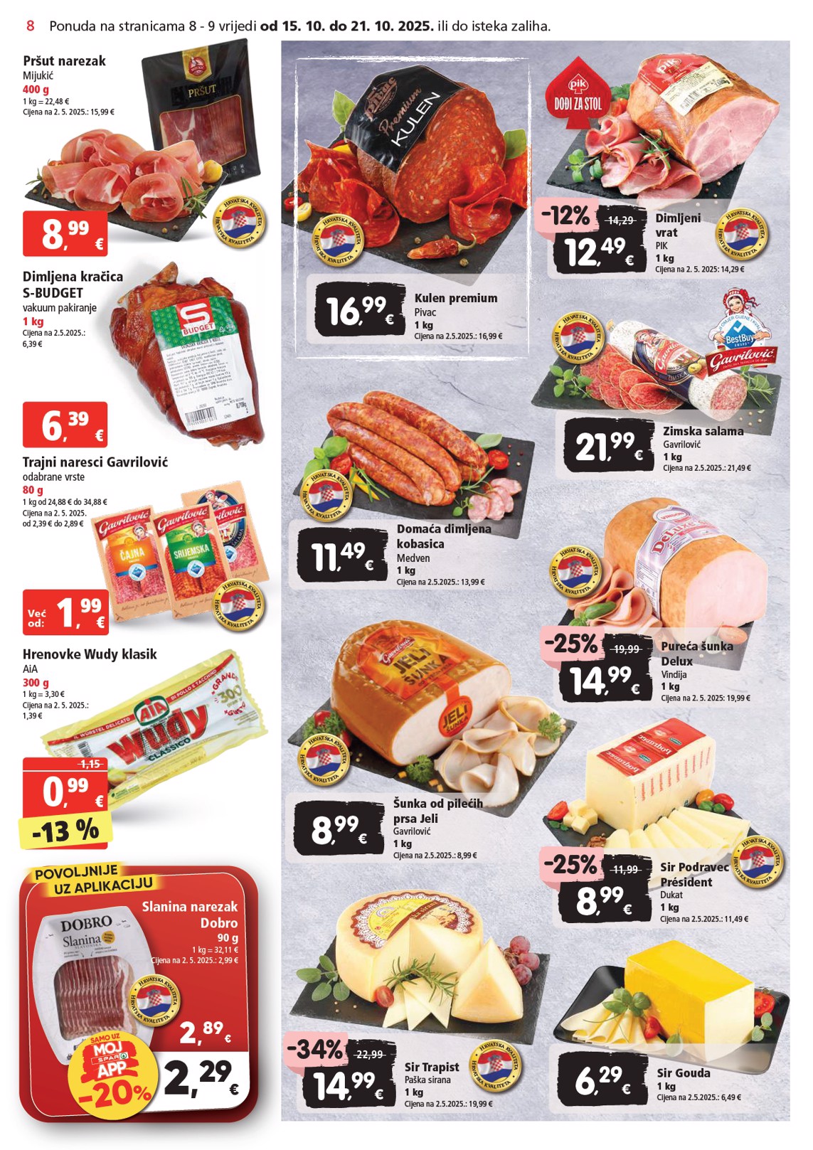 spar - Prelistajte katalog SPAR, vrijedi od 15.10. do 21.10. - page: 8