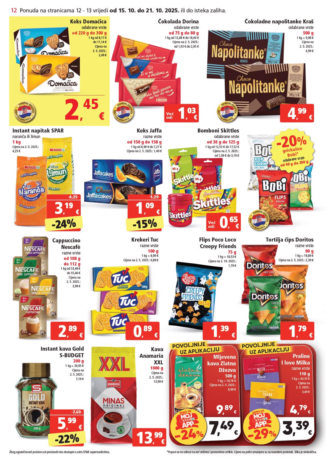 spar - Prelistajte katalog SPAR, vrijedi od 15.10. do 21.10. - page: 12