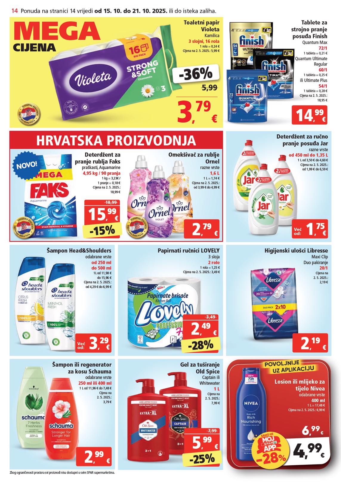 spar - Prelistajte katalog SPAR, vrijedi od 15.10. do 21.10. - page: 14