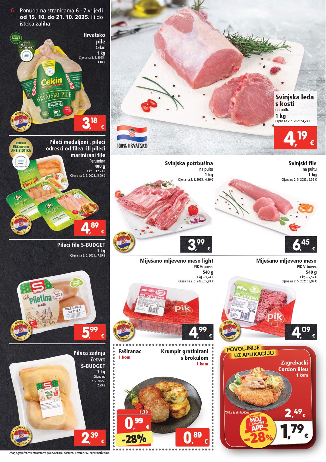 spar - Prelistajte katalog SPAR, vrijedi od 15.10. do 21.10. - page: 6