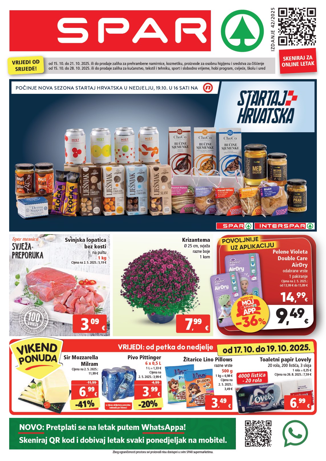 spar - Prelistajte katalog SPAR, vrijedi od 15.10. do 21.10.