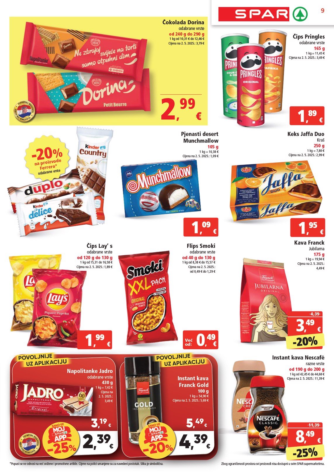 spar - Prelistajte katalog SPAR, vrijedi od 22.10. do 28.10. - page: 9