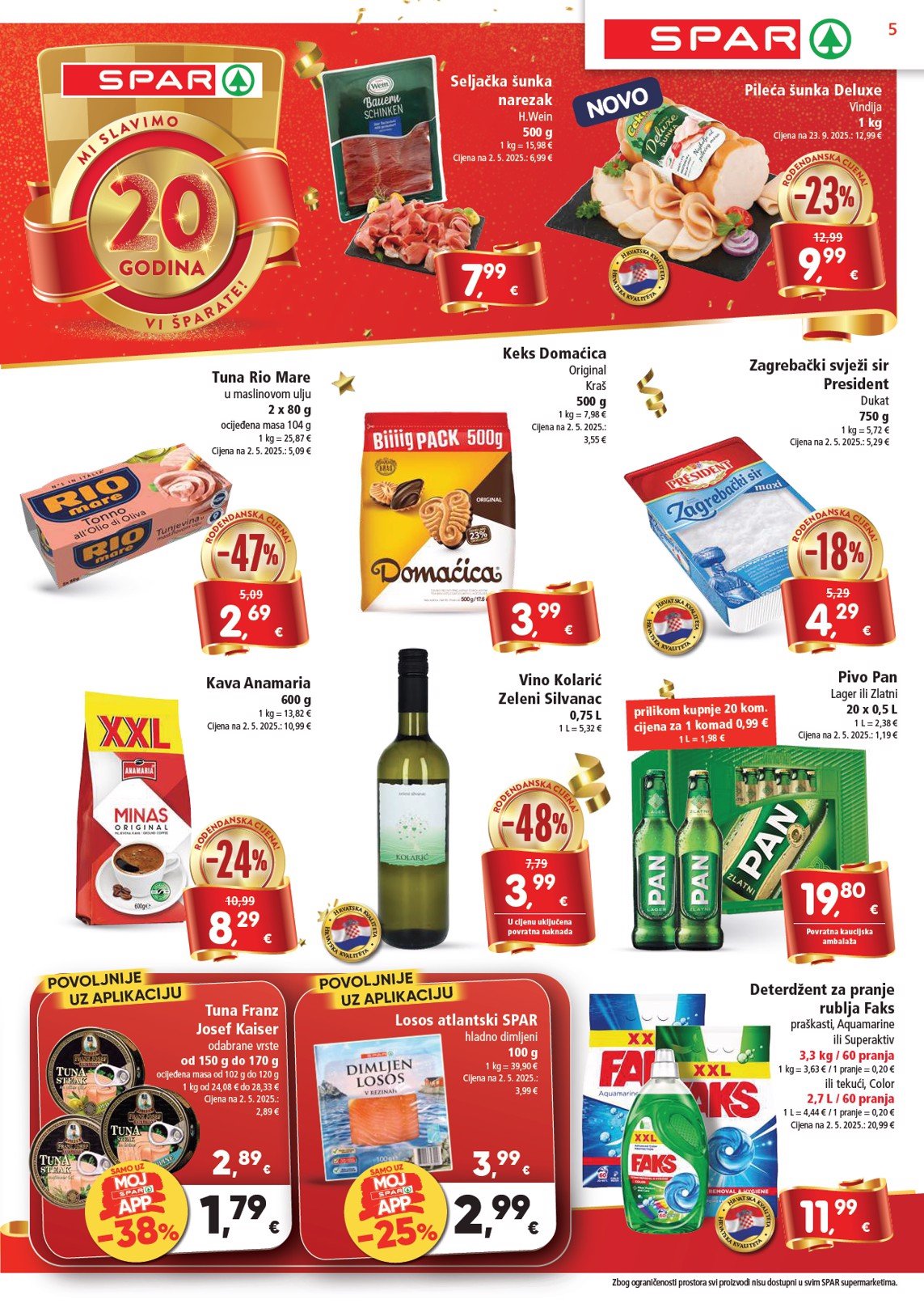 spar - Prelistajte katalog SPAR, vrijedi od 22.10. do 28.10. - page: 5
