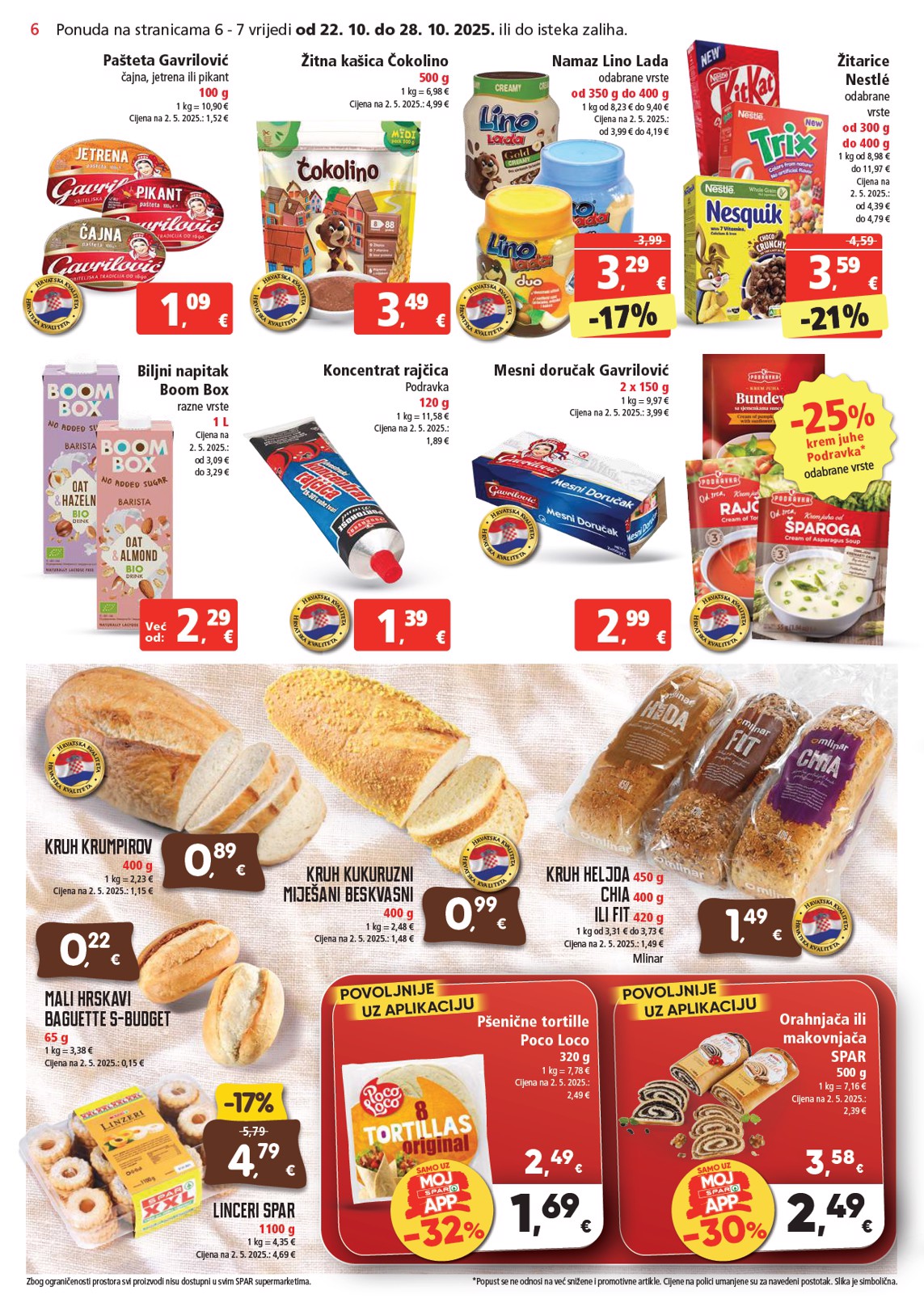 spar - Prelistajte katalog SPAR, vrijedi od 22.10. do 28.10. - page: 6