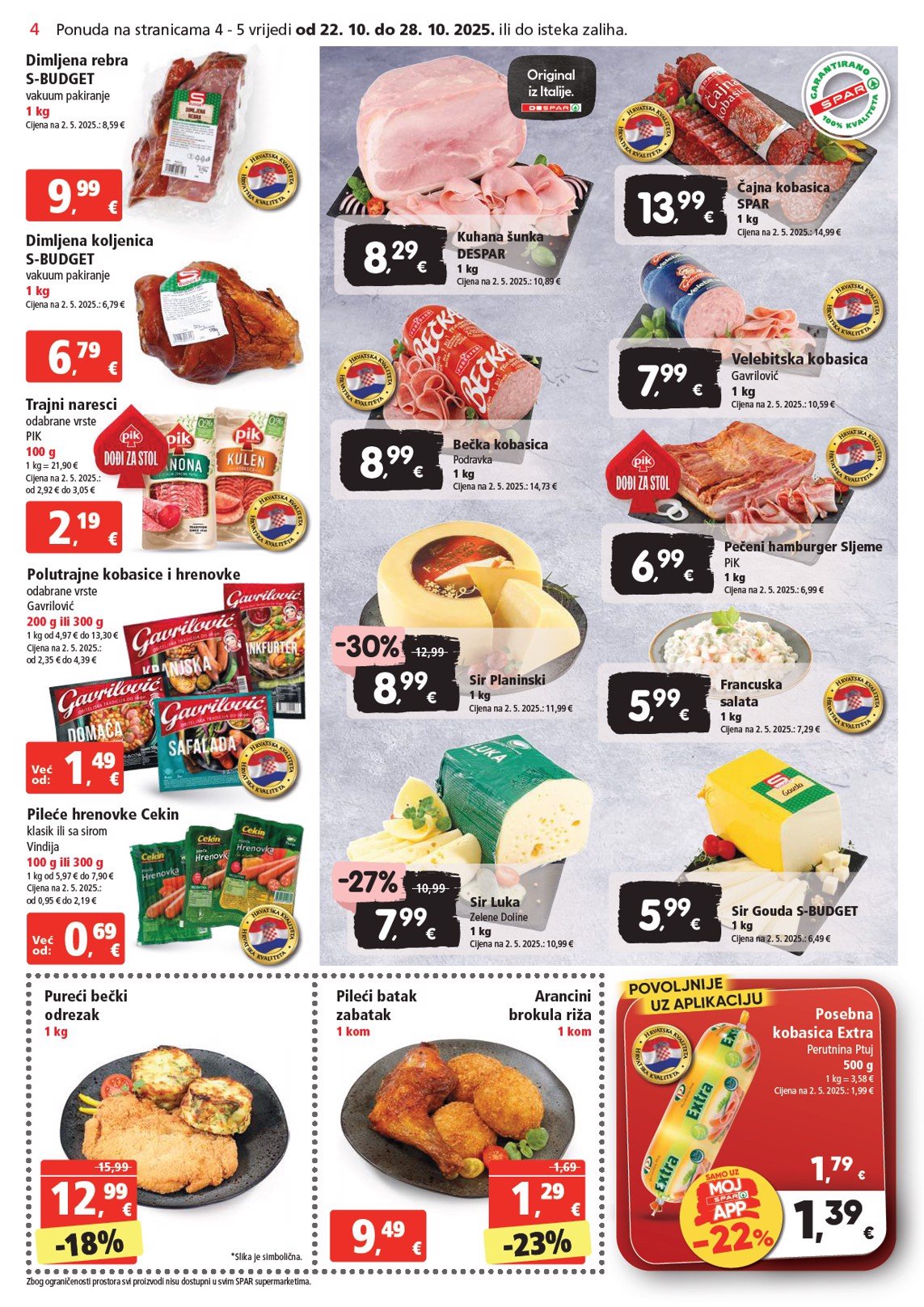 spar - Prelistajte katalog SPAR, vrijedi od 22.10. do 28.10. - page: 4