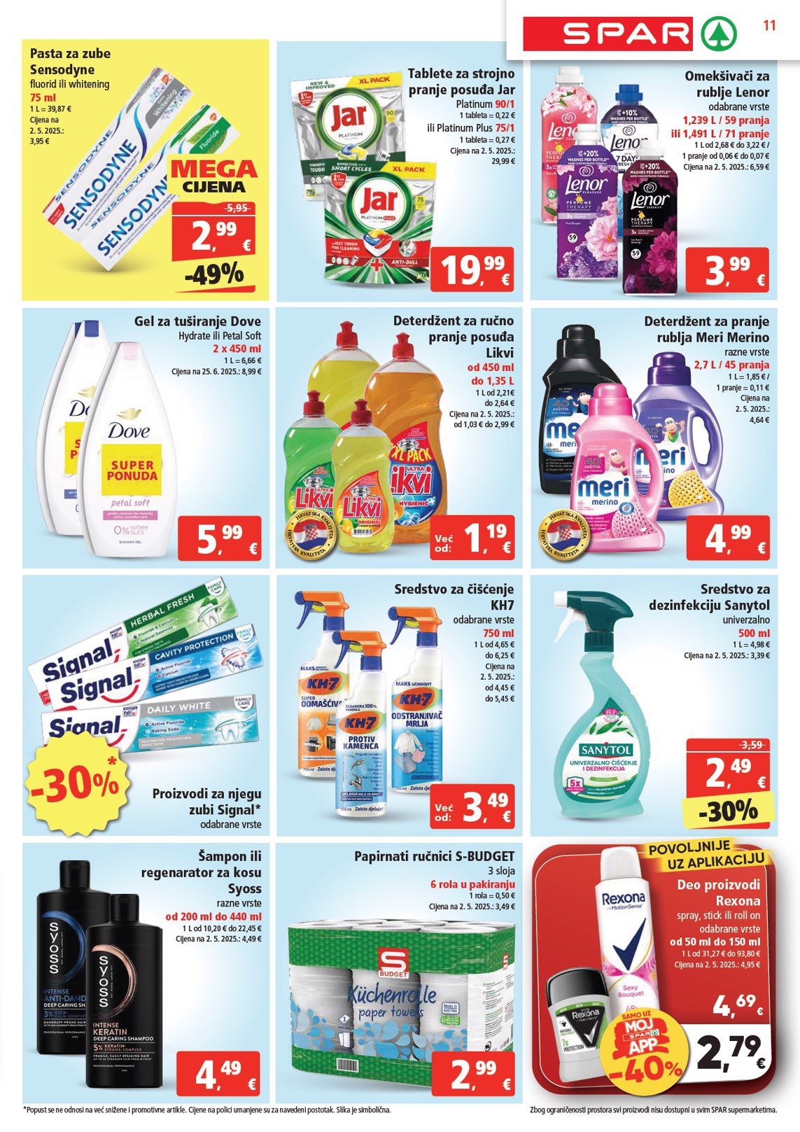 spar - Prelistajte katalog SPAR, vrijedi od 22.10. do 28.10. - page: 11