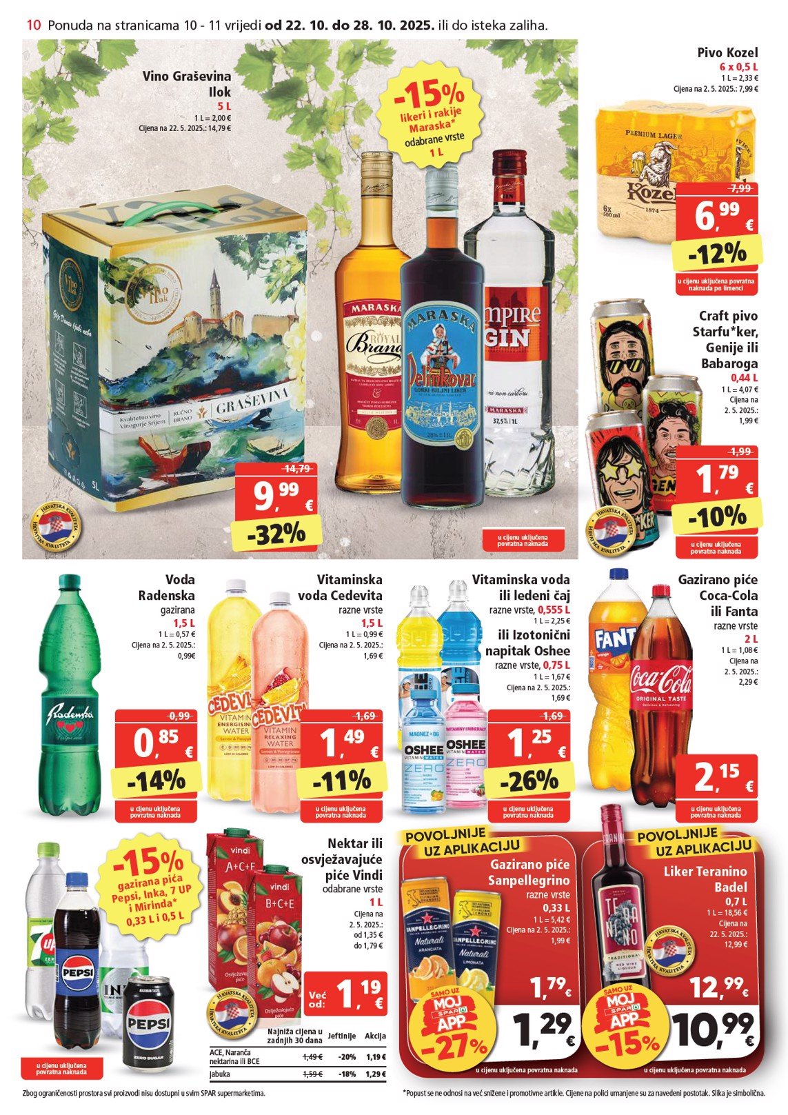 spar - Prelistajte katalog SPAR, vrijedi od 22.10. do 28.10. - page: 10