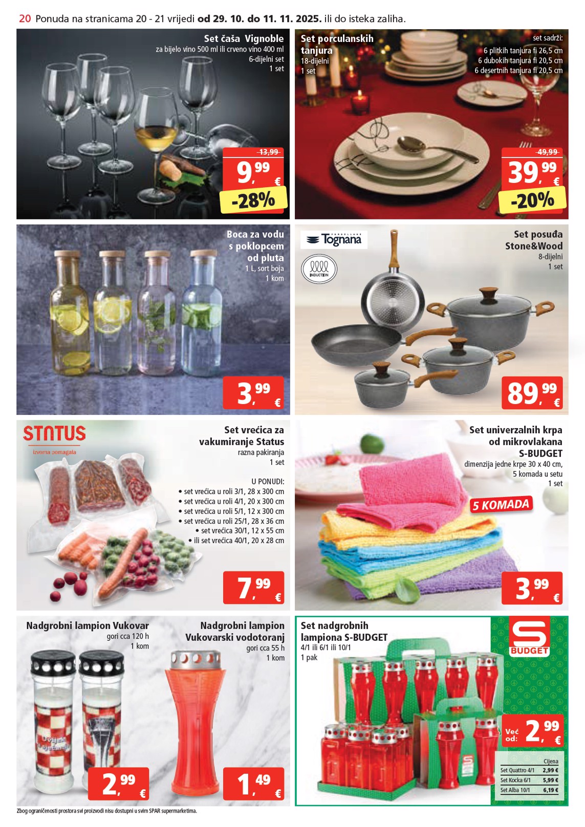 spar - Prelistajte katalog SPAR, vrijedi od 29.10. do 04.11. - page: 20