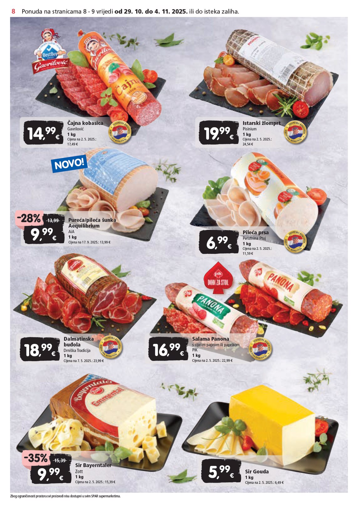 spar - Prelistajte katalog SPAR, vrijedi od 29.10. do 04.11. - page: 8