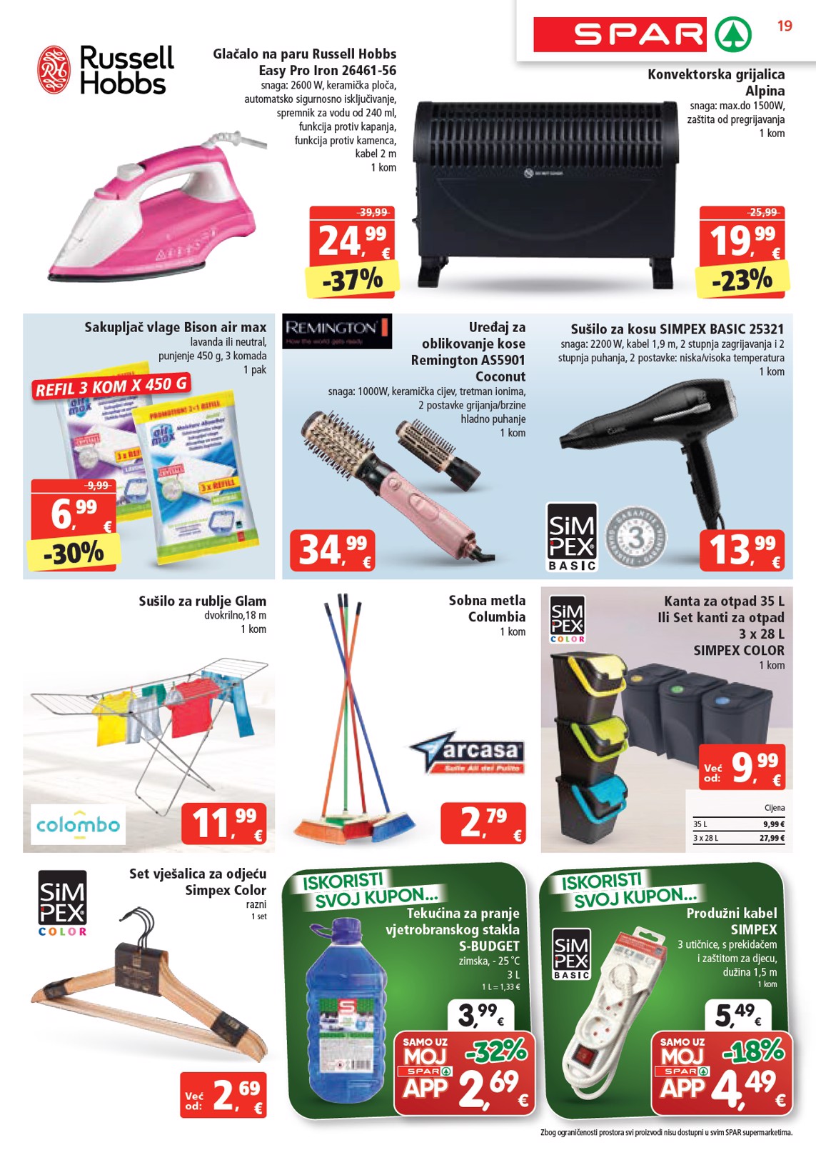 spar - Prelistajte katalog SPAR, vrijedi od 29.10. do 04.11. - page: 19