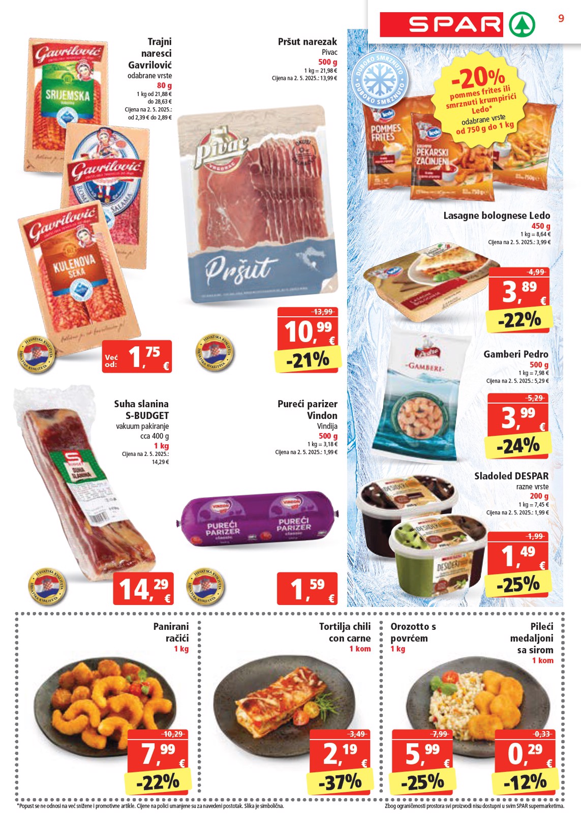 spar - Prelistajte katalog SPAR, vrijedi od 29.10. do 04.11. - page: 9