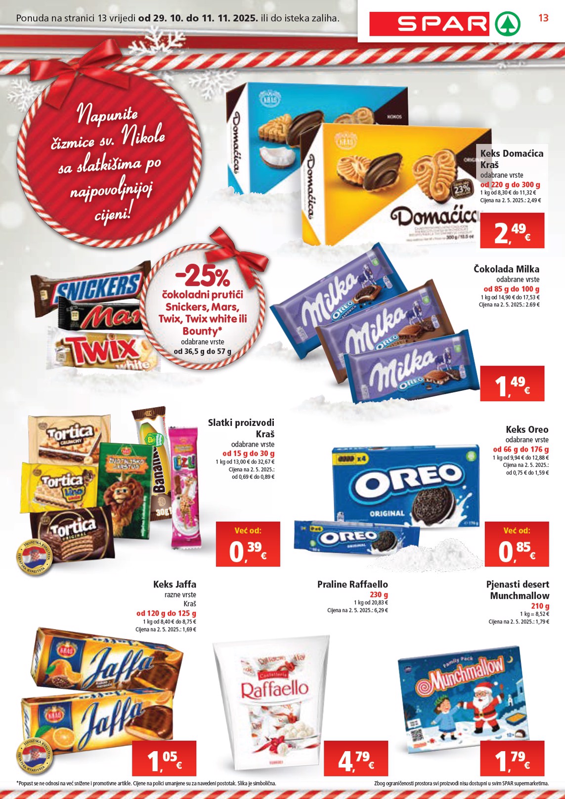 spar - Prelistajte katalog SPAR, vrijedi od 29.10. do 04.11. - page: 13