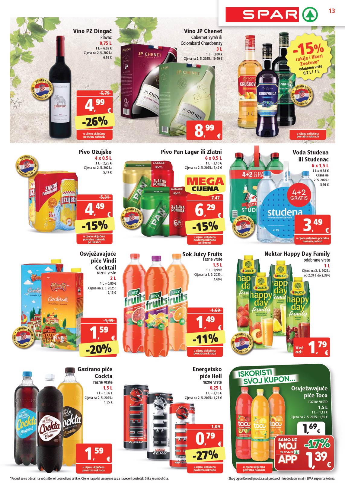 spar - Prelistajte katalog SPAR, vrijedi od 05.11. do 11.11. - page: 13