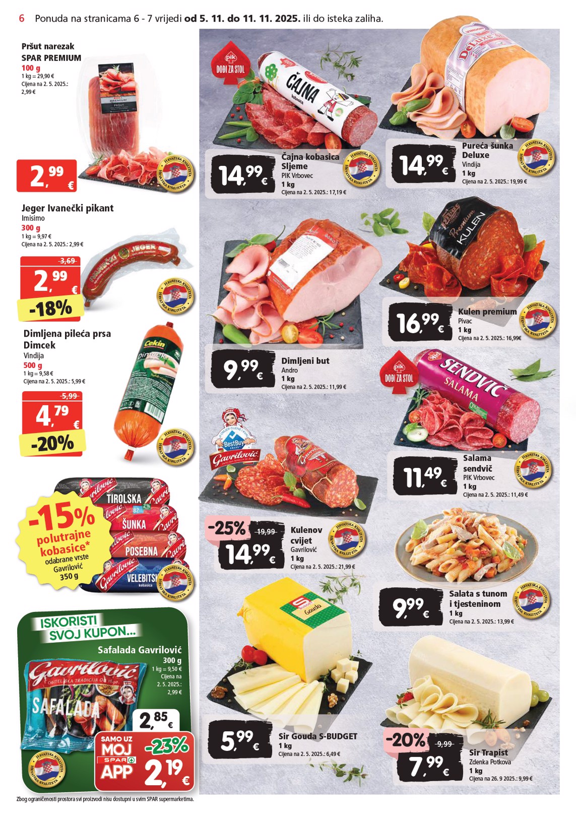 spar - Prelistajte katalog SPAR, vrijedi od 05.11. do 11.11. - page: 6