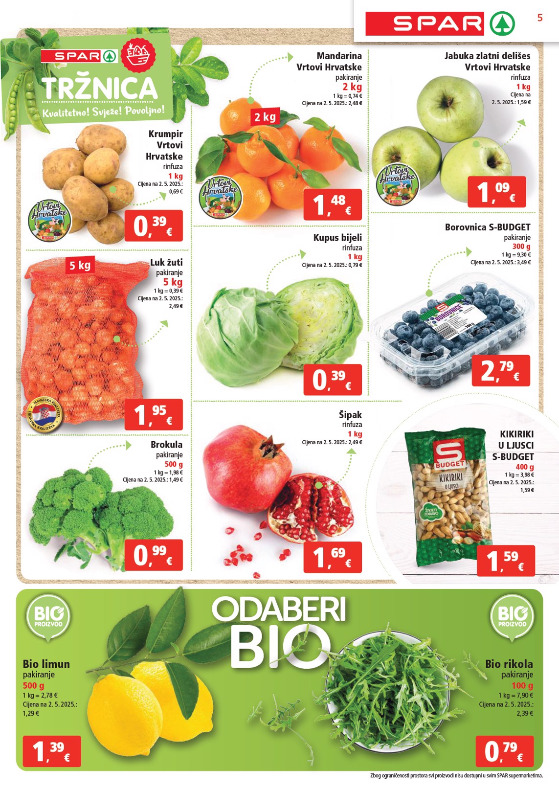 spar - Prelistajte katalog SPAR, vrijedi od 05.11. do 11.11. - page: 5