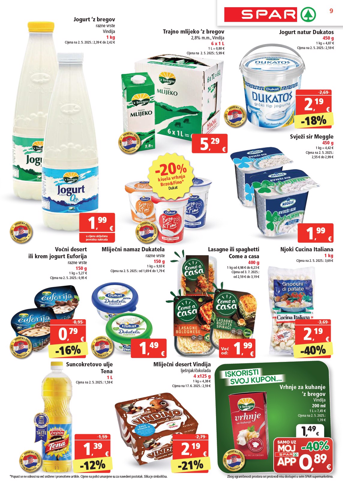 spar - Prelistajte katalog SPAR, vrijedi od 05.11. do 11.11. - page: 9