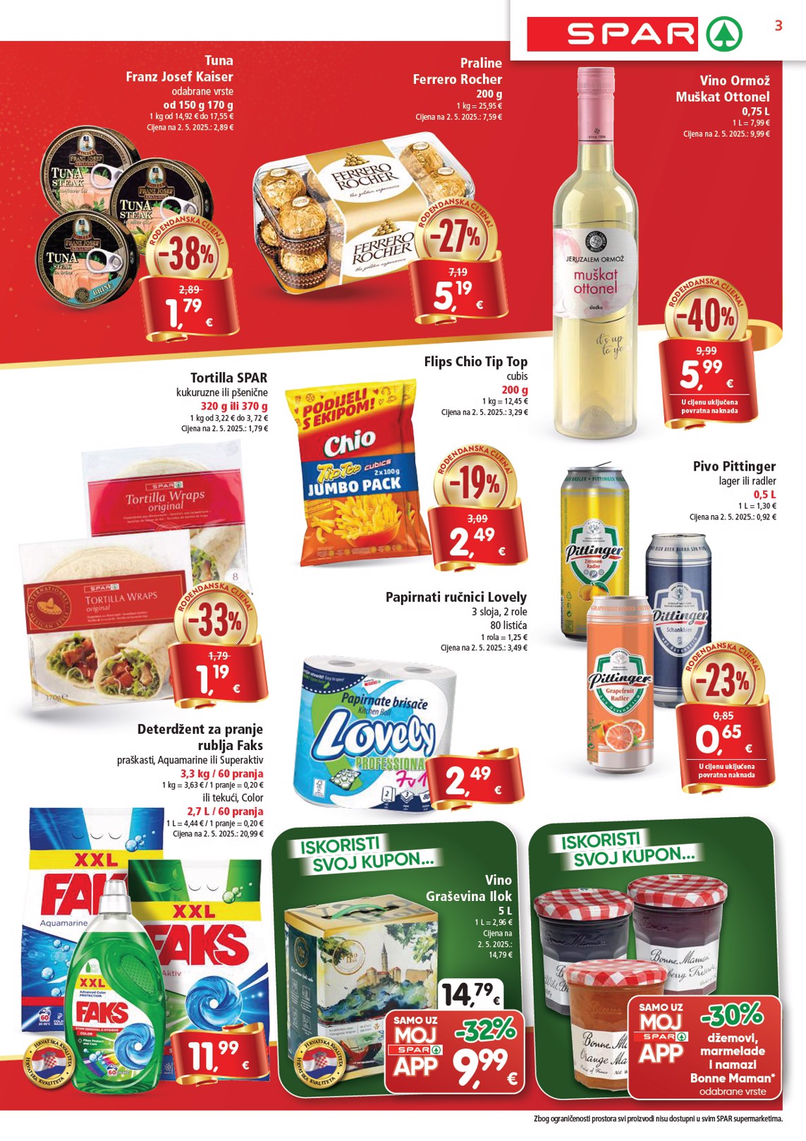 spar - Prelistajte katalog SPAR, vrijedi od 05.11. do 11.11. - page: 3