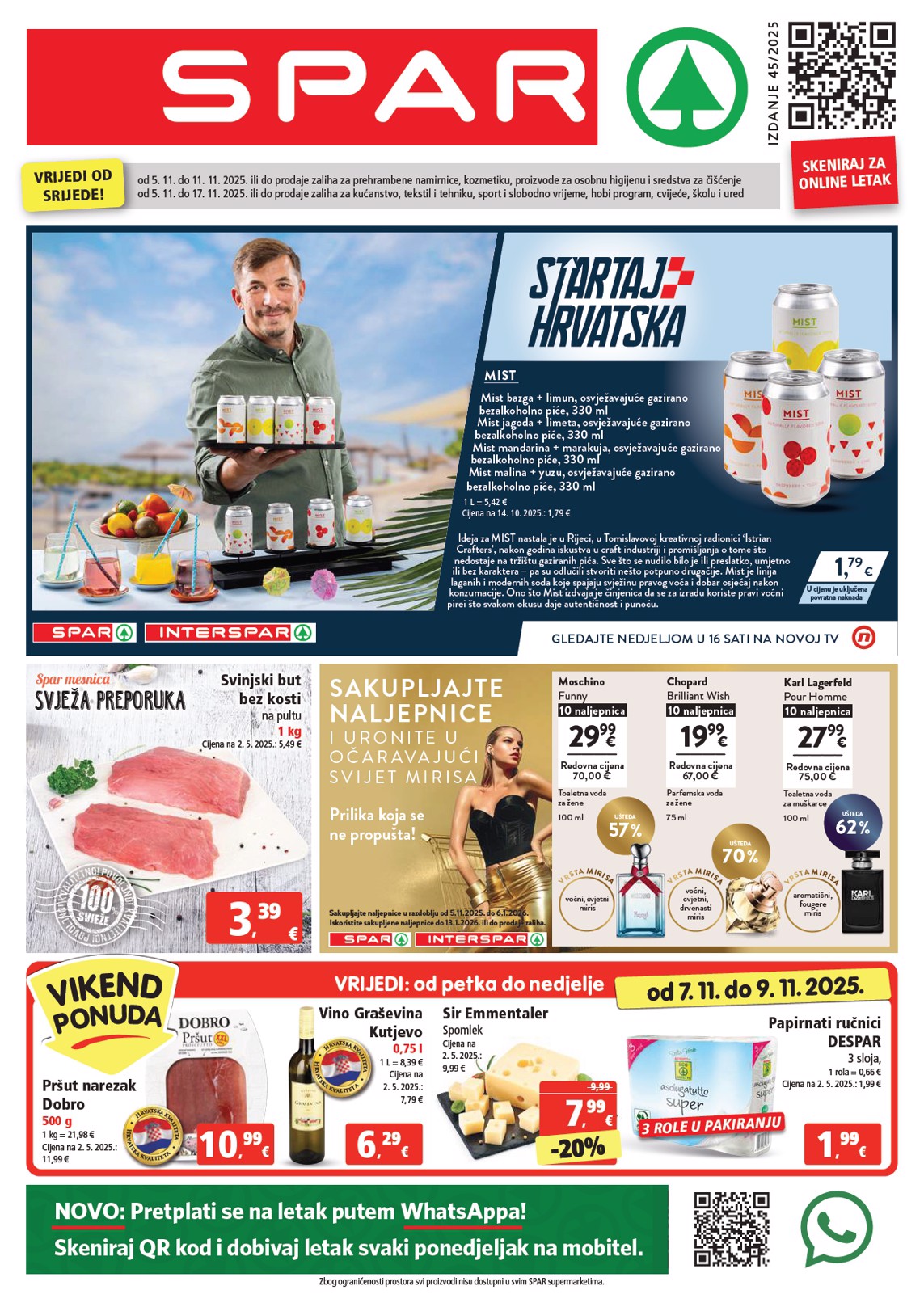 spar - Prelistajte katalog SPAR, vrijedi od 05.11. do 11.11.