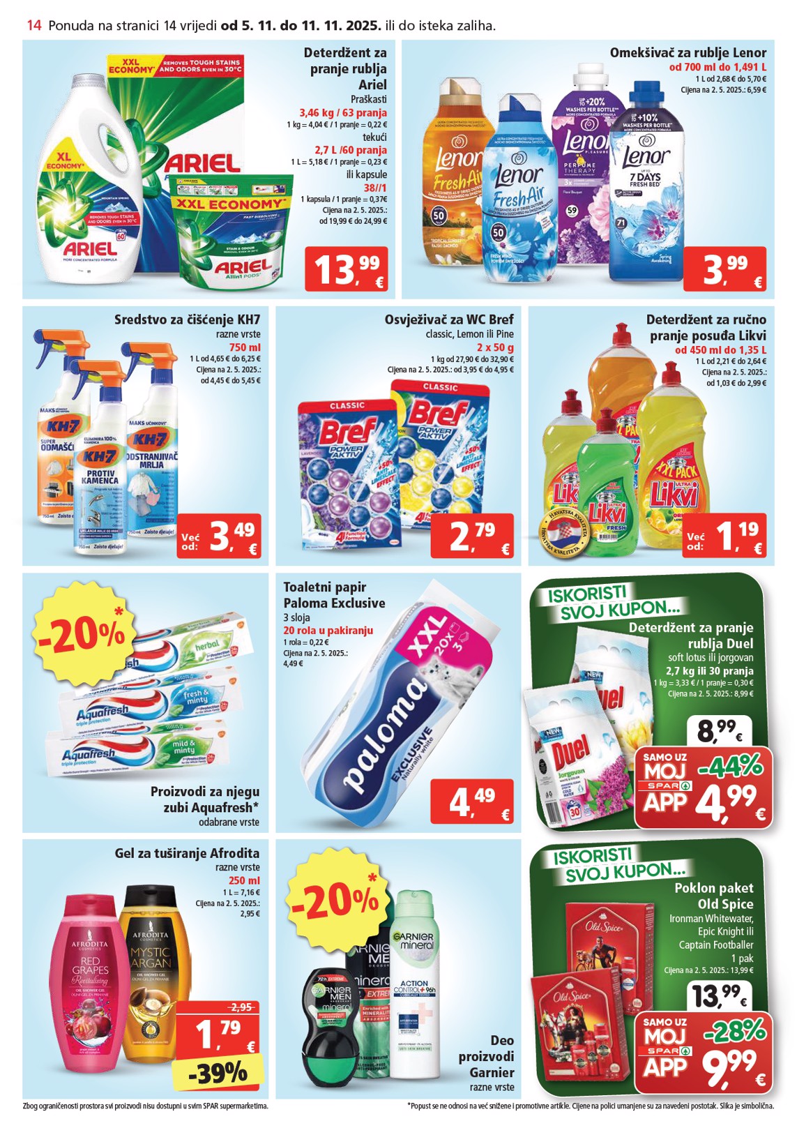 spar - Prelistajte katalog SPAR, vrijedi od 05.11. do 11.11. - page: 14