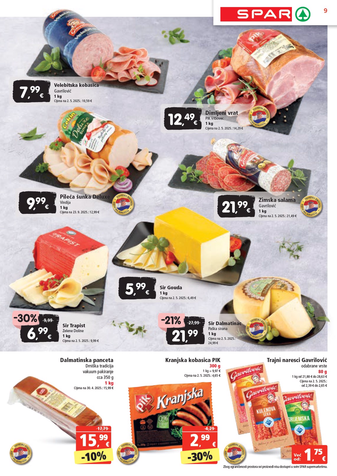 spar - Prelistajte katalog SPAR, vrijedi od 12.11. do 17.11. - page: 9