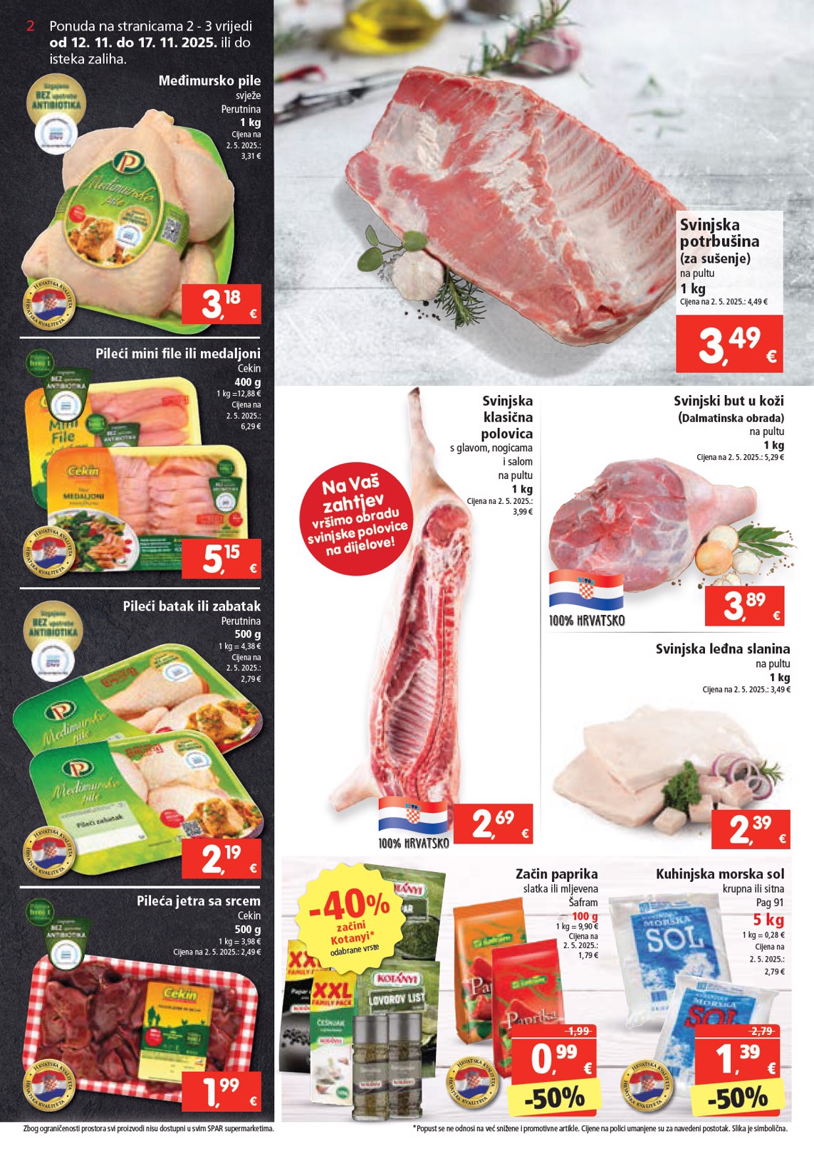 spar - Prelistajte katalog SPAR, vrijedi od 12.11. do 17.11. - page: 2