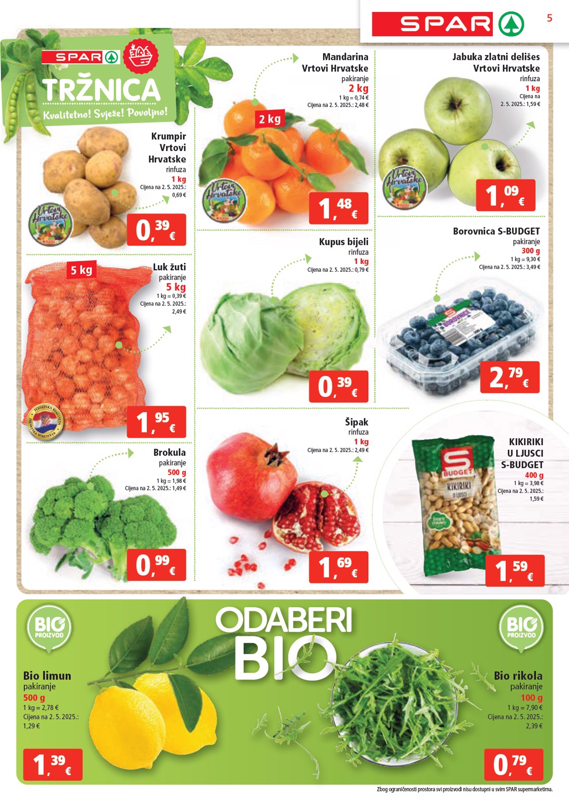 spar - Prelistajte katalog SPAR, vrijedi od 12.11. do 17.11. - page: 5