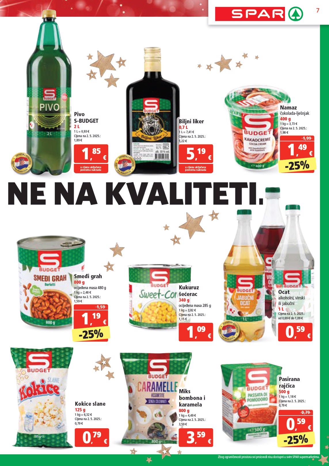 spar - Prelistajte katalog SPAR, vrijedi od 19.11. do 25.11. - page: 7