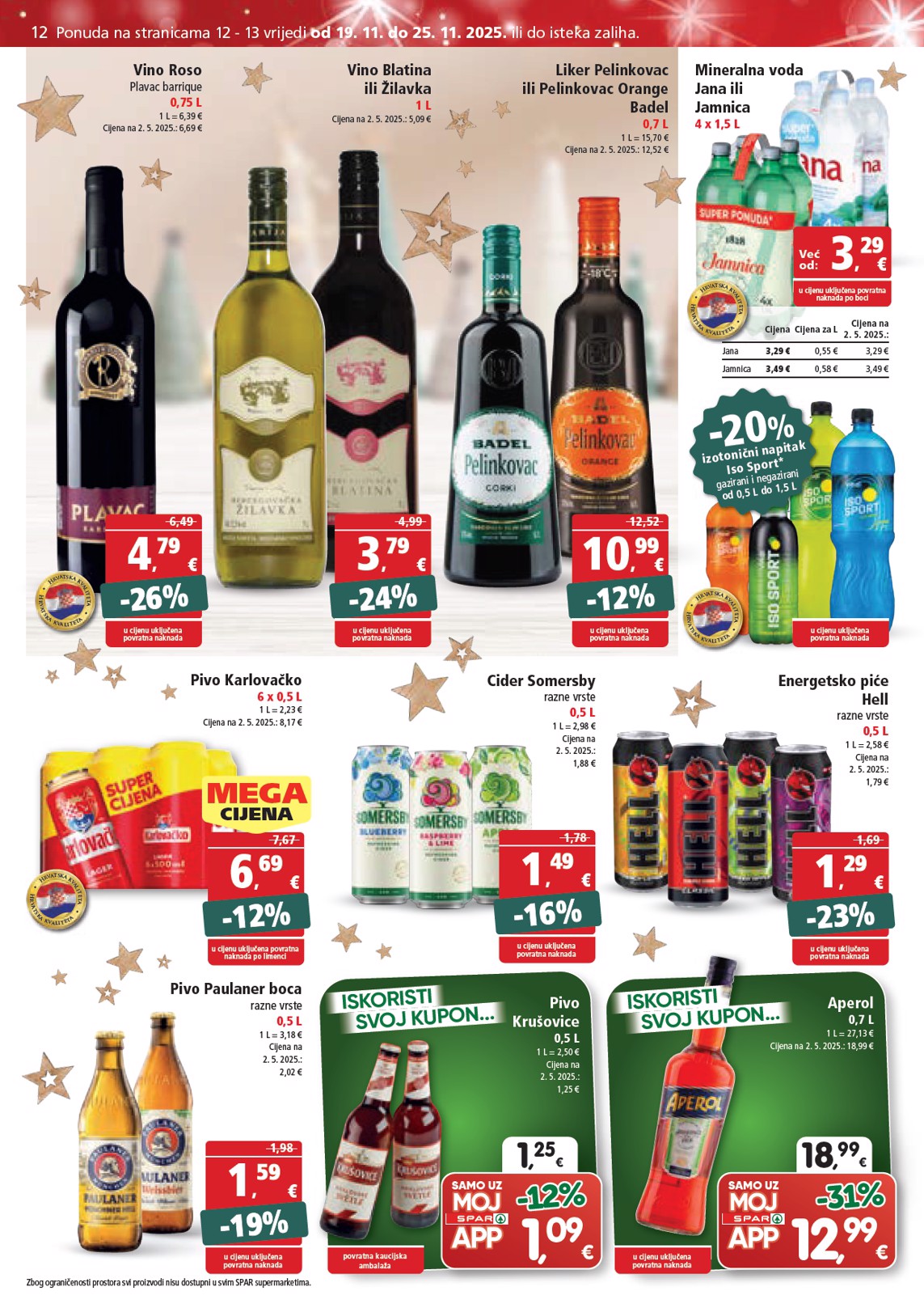 spar - Prelistajte katalog SPAR, vrijedi od 19.11. do 25.11. - page: 12