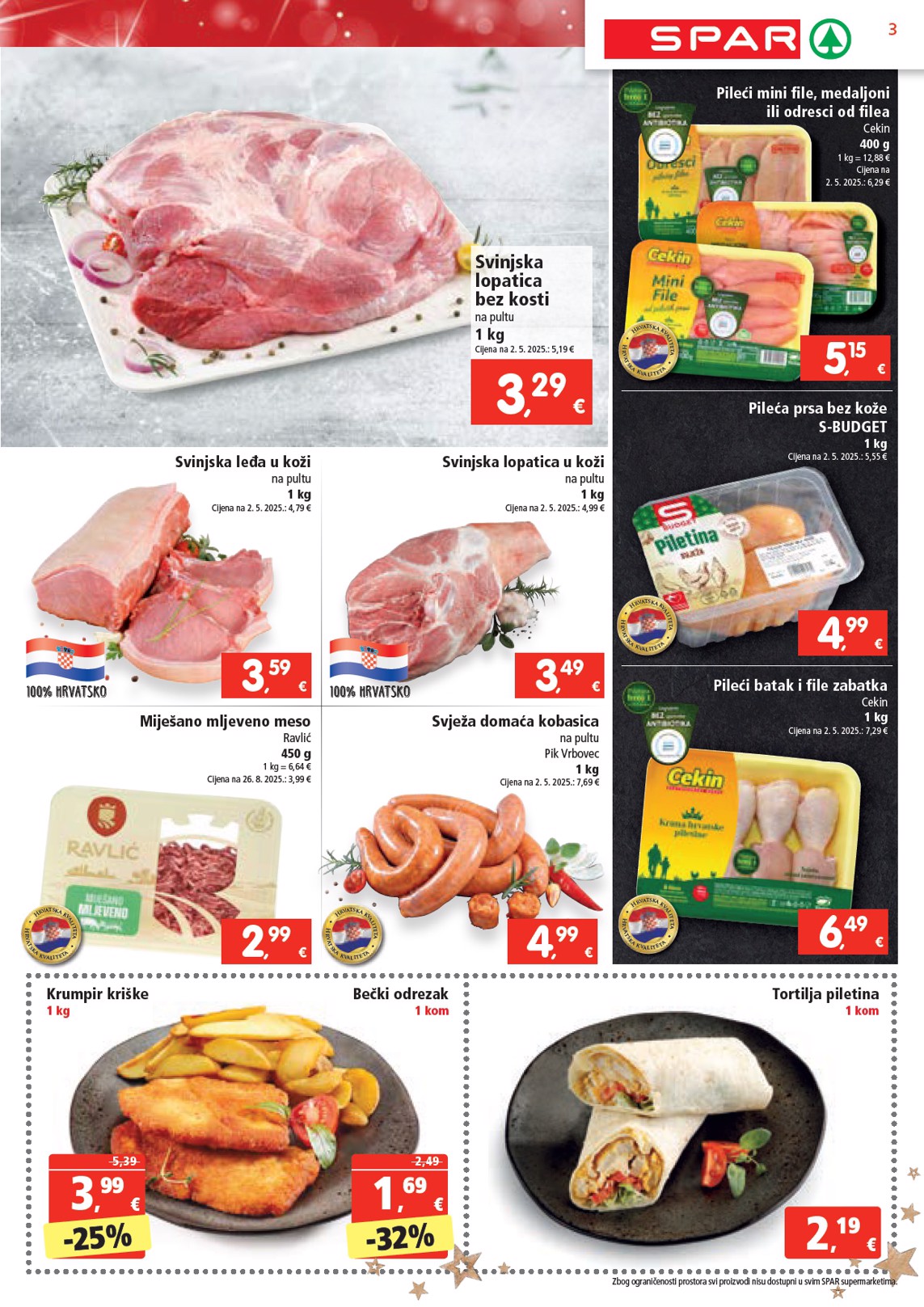 spar - Prelistajte katalog SPAR, vrijedi od 19.11. do 25.11. - page: 3