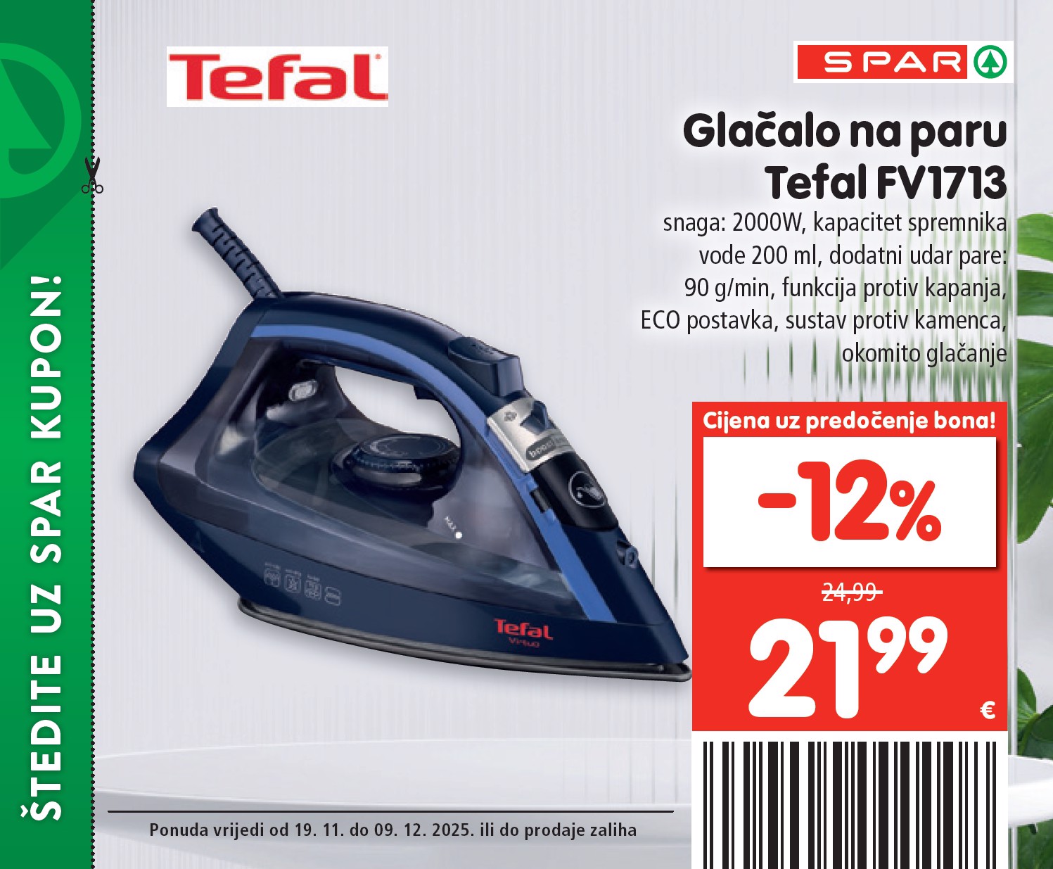 spar - Prelistajte katalog SPAR - Posebne pogodnosti, vrijedi od 19.11. do 09.12. - page: 9