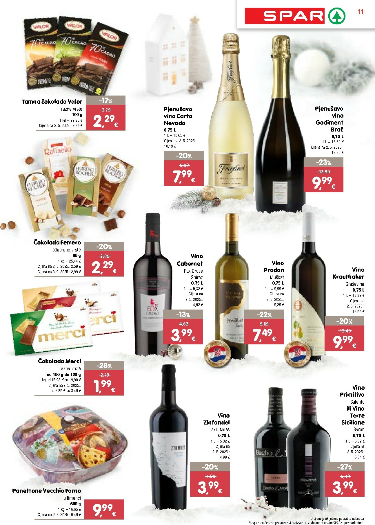spar - Prelistajte katalog SPAR, vrijedi od 26.11. do 02.12. - page: 11