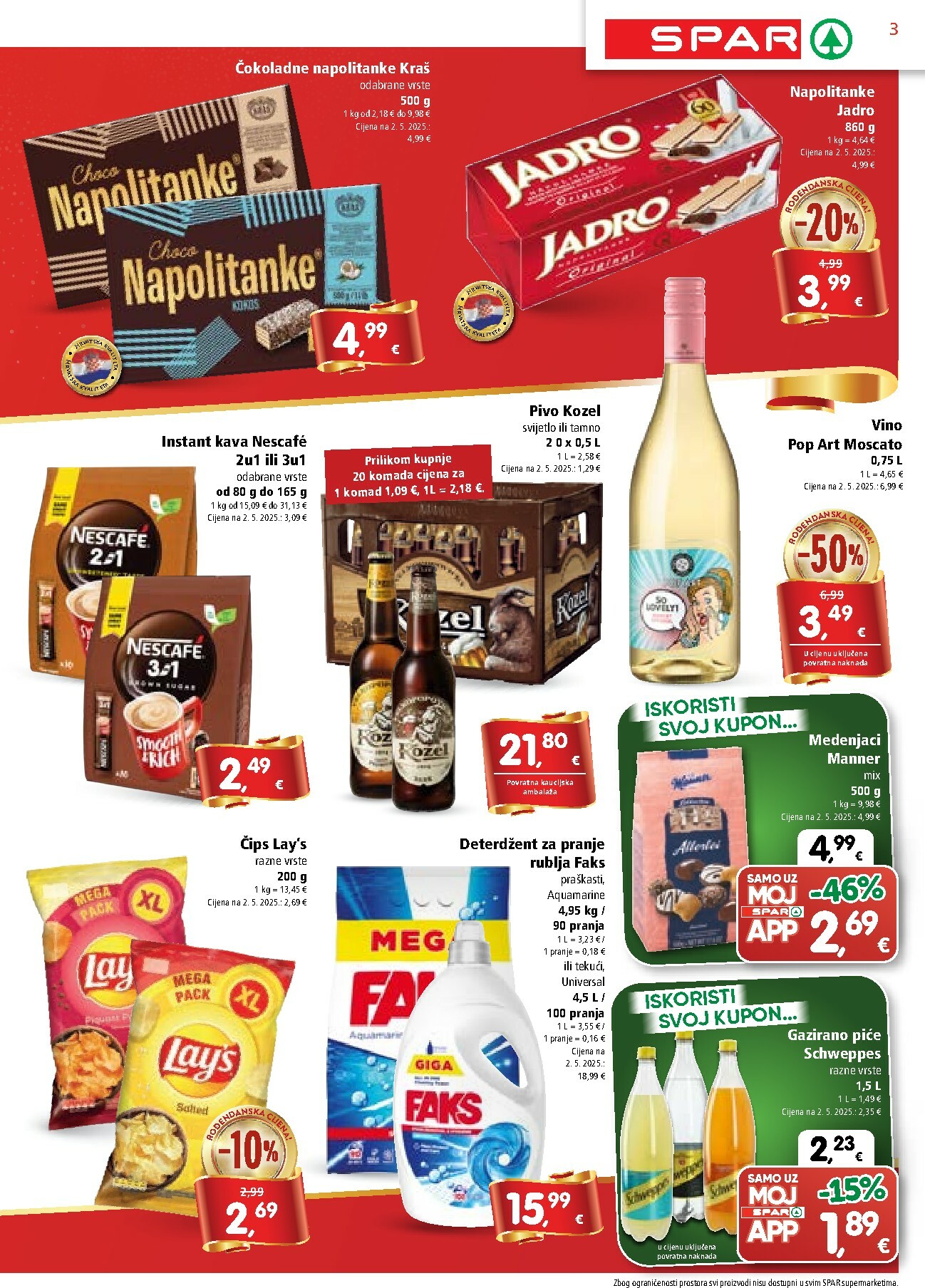 spar - Prelistajte katalog SPAR, vrijedi od 26.11. do 02.12. - page: 3