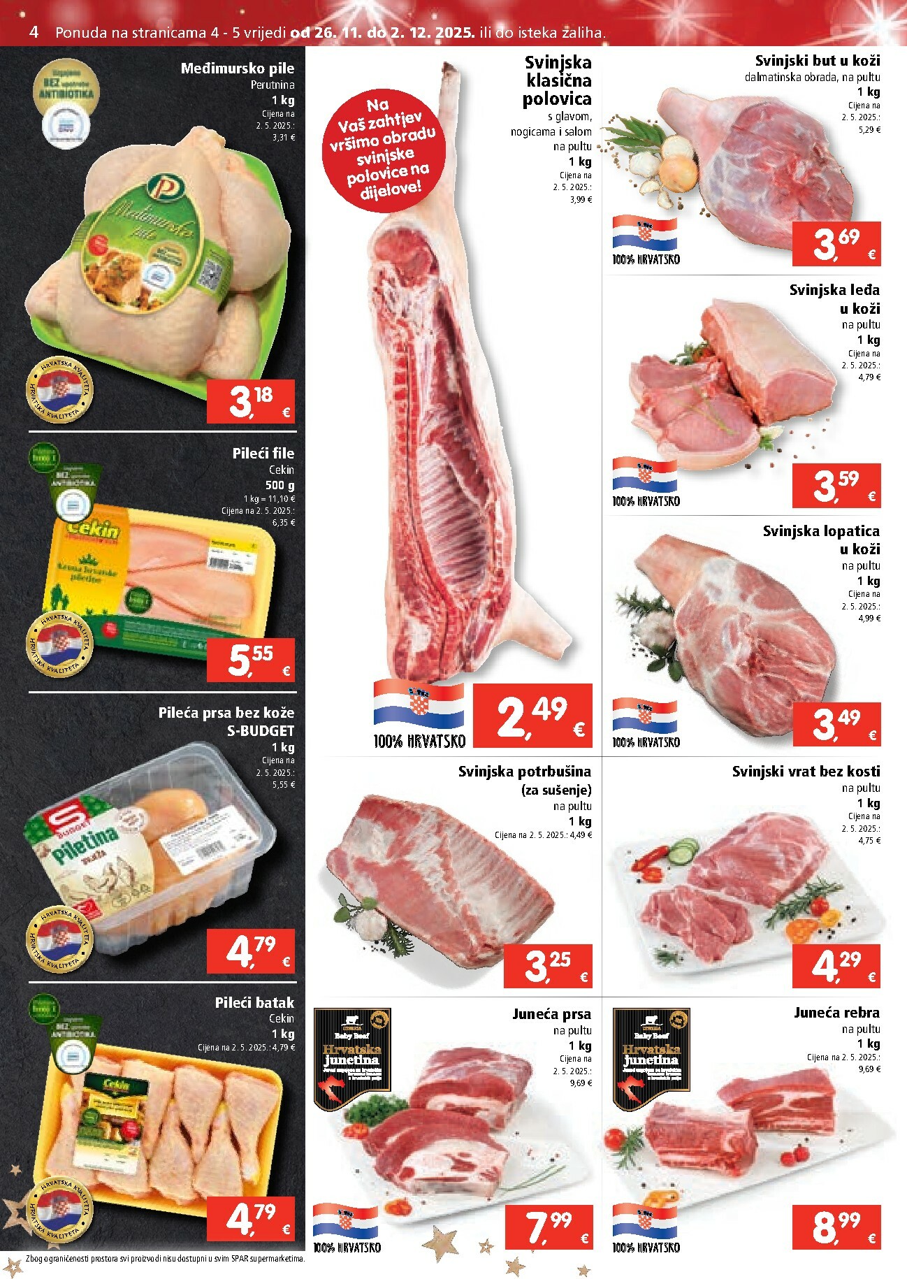 spar - Prelistajte katalog SPAR, vrijedi od 26.11. do 02.12. - page: 4
