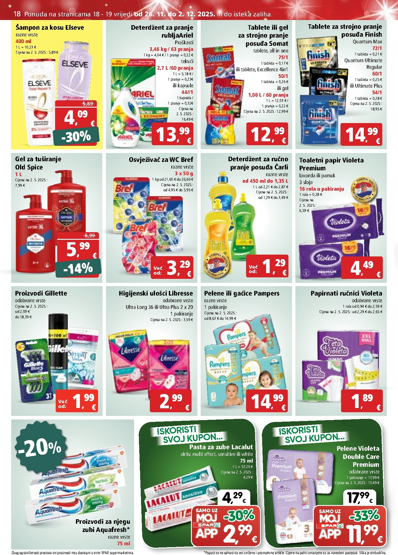spar - Prelistajte katalog SPAR, vrijedi od 26.11. do 02.12. - page: 18